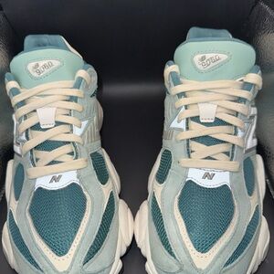 Size 10 - New Balance 9060 New Spruce Salt Marsh, U9060FG, Very Clean, No Box